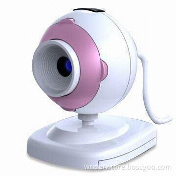 CMOS PC Camera with 1/4-inch Image Sensor and Voltage of 5V DC
